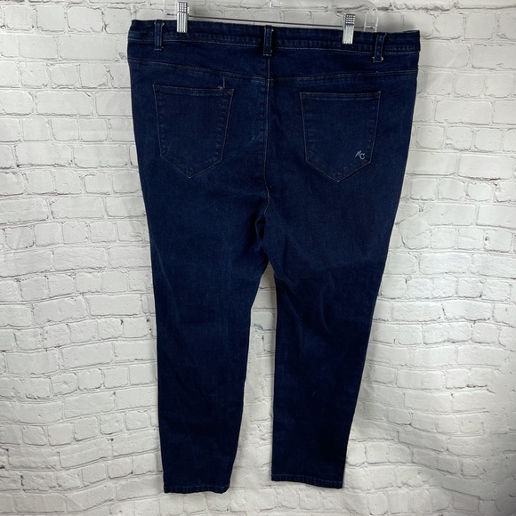 ModCloth Dark Wash Skinny Jeans - Picture 6 of 6